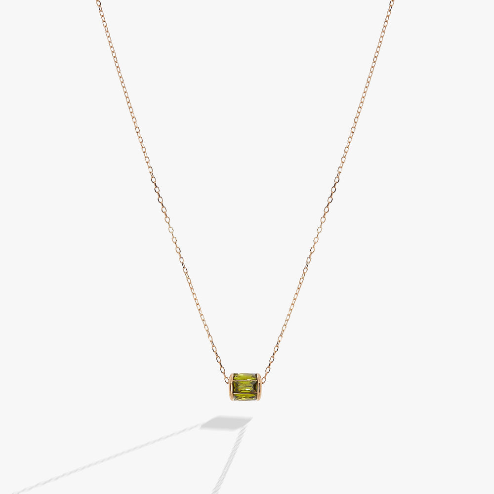 August Birthstone Precious Pendant Necklace, Necklaces, $ 88.00, A Moment Of Now™