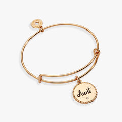 Aunt 'A Trusting Guide Forever By My Side' Charm Bangle, Bracelets, $ 24.00, A Moment Of Now™