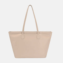 David Jones PU Leather Tote Bag - Chic & Versatile, Totes, $ 49.00, A Moment Of Now™