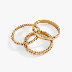Ball Stacking Ring Set of 3, Rings, $ 28.90, A Moment Of Now™