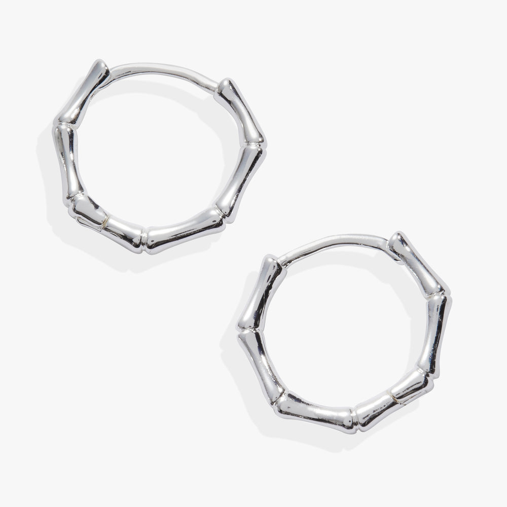 Bamboo Huggie, Earrings, $ 28.00, A Moment Of Now™