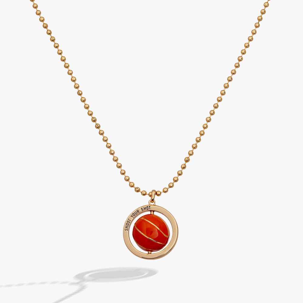 Basketball Spinner Pendant, Necklaces, $ 48.00, A Moment Of Now™