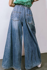 Streetside Sonnet Denim Pants, PANTS, $ 50.00, A Moment Of Now™