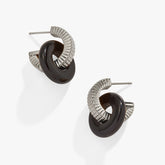 Black Onyx Textured Earrings, Earrings, $ 18.90, A Moment Of Now™