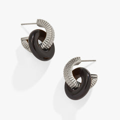 Black Onyx Textured Earrings, Earrings, $ 18.90, A Moment Of Now™