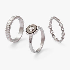 Black Onyx Ring Set of 3, Rings, $ 23.90, A Moment Of Now™