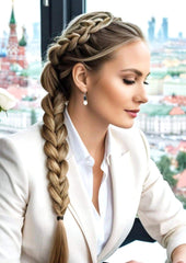 Black and White Simulated Pearl Beaded Drop Dangle Earrings, Earrings, $ 18.99, A Moment Of Now™