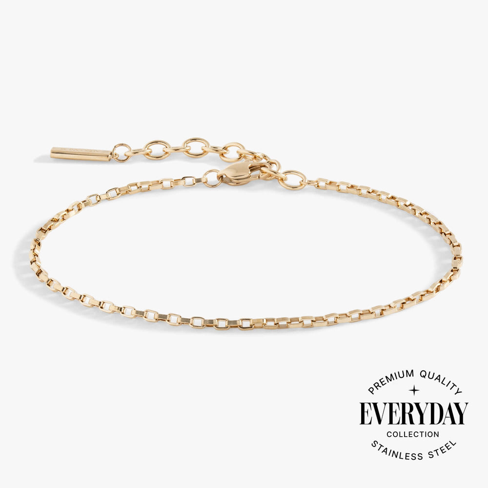 Everyday Box Link Chain Bracelet | Boutique In USA, Bracelets, $ 28.00, A Moment Of Now™