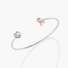 Breast Cancer Awareness Pink Ribbon Flex Cuff | Boutique In USA, Bracelets, $ 34.00, A Moment Of Now™