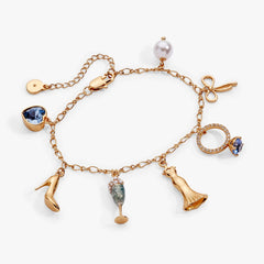 Bridal Multi-Charm Bracelet, Bracelets, $ 48.00, A Moment Of Now™