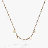 “Bride” Crystal Tennis Necklace | Boutique In USA, Necklaces, $ 48.00, A Moment Of Now™