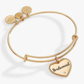 Bridesmaid Heart Bangle, Bracelets, $ 20.00, A Moment Of Now™