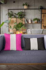 Custom Center Color Block Decorative Throw Pillow Accent Cushion | Boutique In USA, Throw Pillows, $ 45.00, A Moment Of Now™