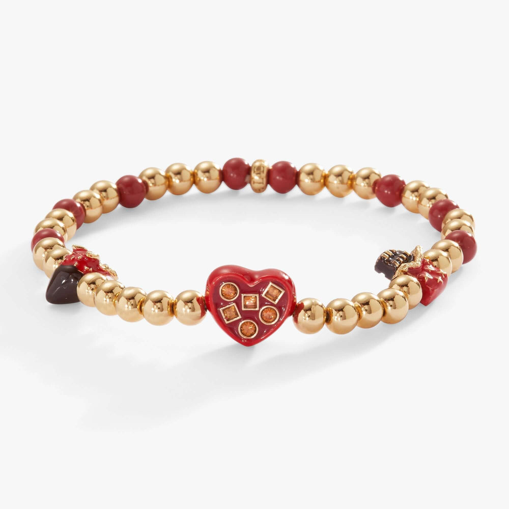 ”Chocolate Is My Love Language” Stretch Bracelet, Bracelets, $ 38.00, A Moment Of Now™