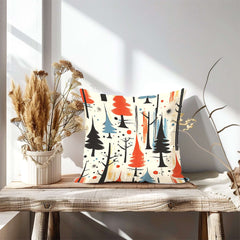 Christmas Holiday Tree Pattern Premium Throw Pillow Decorative Cushion | Boutique In USA, Throw Pillows, $ 55.00, A Moment Of Now™