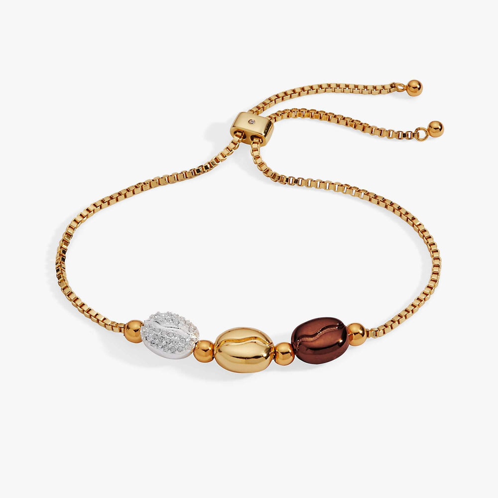 Coffee Bean Bolo Bracelet, Bracelets, $ 44.00, A Moment Of Now™