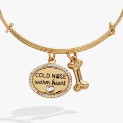 Cold Nose, Warm Heart Charm Bangle, Bracelets, $ 34.00, A Moment Of Now™