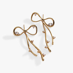 Coquette Bow Earrings | Boutique In USA, Earrings, $ 44.00, A Moment Of Now™
