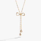 Coquette Bow Necklace | Boutique In USA, Necklaces, $ 44.00, A Moment Of Now™