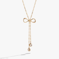 Coquette Bow Necklace | Boutique In USA, Necklaces, $ 44.00, A Moment Of Now™