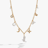 Cosmic Cowgirl Charm Necklace | Boutique In USA, Necklaces, $ 33.90, A Moment Of Now™