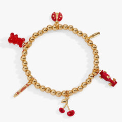 Crayola Fan Favorites Scarlet Charm Stretch Bracelet, Bracelets, $ 48.00, A Moment Of Now™