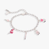 Crayola Fan Favorites Tickle Me Pink Charm Bracelet, Bracelets, $ 48.00, A Moment Of Now™