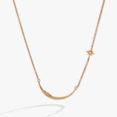 Crescent Moon Necklace | Boutique In USA, Necklaces, $ 48.00, A Moment Of Now™