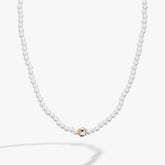 Crystal and Pearl Beaded Necklace, Necklaces, $ 48.00, A Moment Of Now™