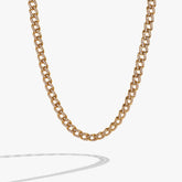 Crystal Pave Curb Chain Necklace | Boutique In USA, Necklaces, $ 98.90, A Moment Of Now™