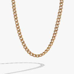 Crystal Pave Curb Chain Necklace, Necklaces, $ 98.90, A Moment Of Now™