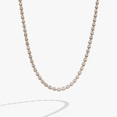 Crystal Tennis Chain Necklace | Boutique In USA, Necklaces, $ 23.90, A Moment Of Now™