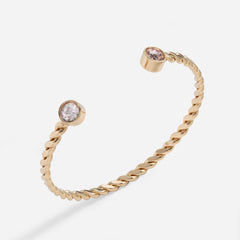 Twisted Crystal Cuff, Bracelets, $ 16.90, A Moment Of Now™