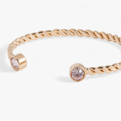 Twisted Crystal Cuff, Bracelets, $ 16.90, A Moment Of Now™