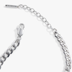 Everyday Flat Curb Chain Bracelet, Bracelets, $ 28.00, A Moment Of Now™