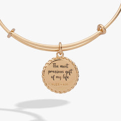 Daughter 'The Most Precious Gift Of My Life' Charm Bangle, Bracelets, $ 24.00, A Moment Of Now™