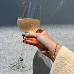 Good Vibes Wine Glass Charm Set of 4, Accessories, $ 4.90, A Moment Of Now™