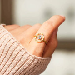 Celestia Eye Ring | Boutique In USA, Rings, $ 24.99, A Moment Of Now™