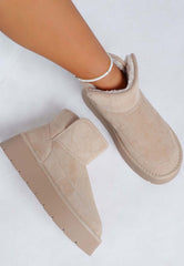 Holias Chunky Heeled Snow Boots for Winter Style, Boots, $ 79.00, A Moment Of Now™