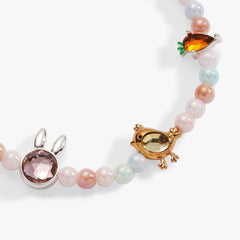 Crystal Bunny Stretch Bracelet, Bracelets, $ 38.00, A Moment Of Now™