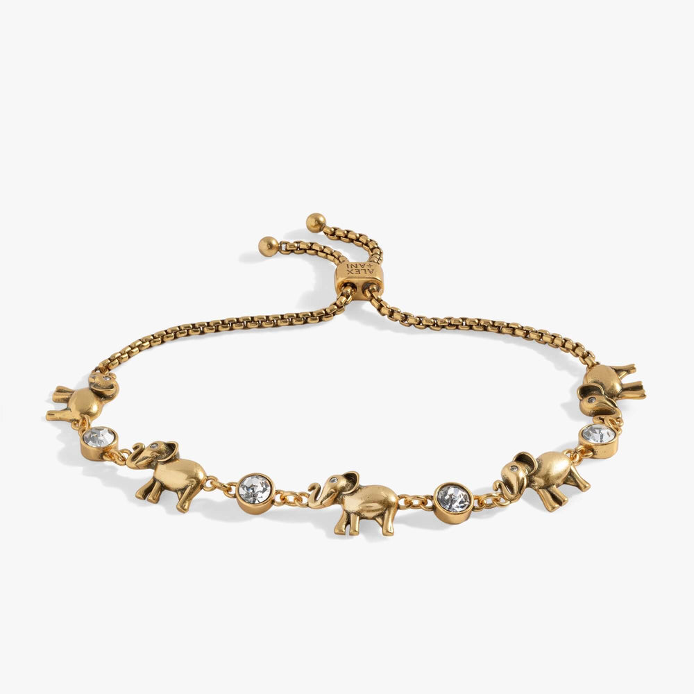 Elephant Crystal Bolo Bracelet | Boutique In USA, Bracelets, $ 38.00, A Moment Of Now™