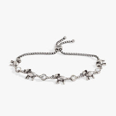 Elephant Crystal Bolo Bracelet | Boutique In USA, Bracelets, $ 38.00, A Moment Of Now™