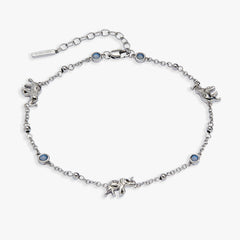 Elephant Inline Charm Anklet