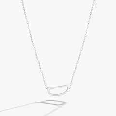 Initial D Precious Elongated Necklace, Necklaces, $ 39.90, A Moment Of Now™