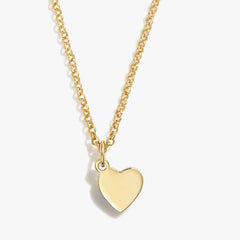 Small Heart Charm Necklace, 19'' | Boutique In USA, Necklaces, $ 19.90, A Moment Of Now™