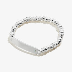 Inline Bar Stretch Bracelet with Crystal Accent, Bracelets, $ 9.90, A Moment Of Now™