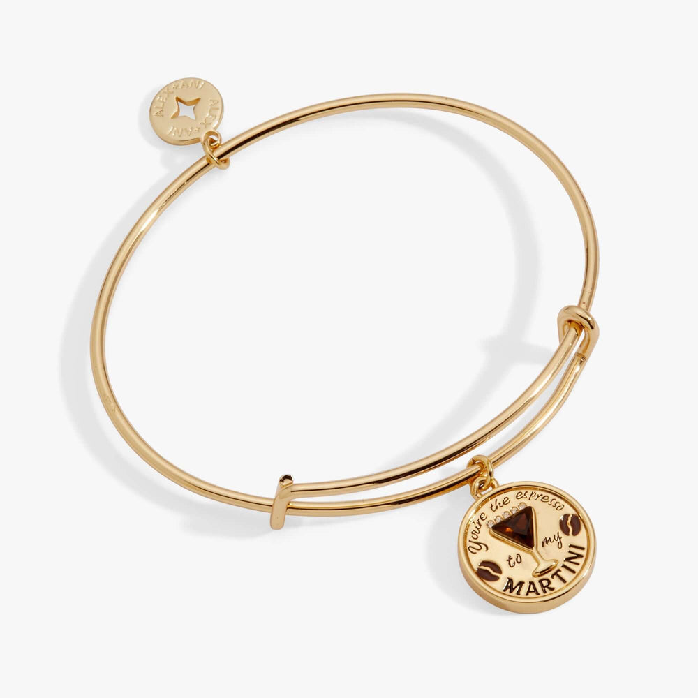 ‘You’re The Espresso To My Martini’ Charm Bangle, Bracelets, $ 28.00, A Moment Of Now™