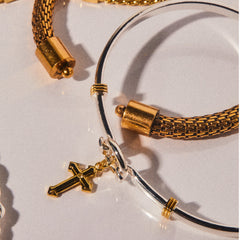 Cross Clip Bangle, Bracelets, $ 34.00, A Moment Of Now™