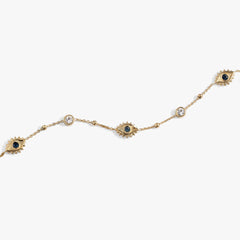 Evil Eye Crystal Anklet, Anklets, $ 44.00, A Moment Of Now™