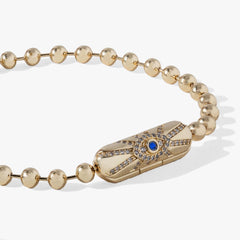 Evil Eye Barrel Closure Bracelet | Boutique In USA, Bracelets, $ 38.00, A Moment Of Now™